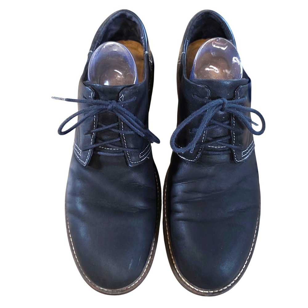 NAOT Mens Chief Coal Nubuck/Black Raven/Soft Black Oxford Shoes Lace Up Size 43